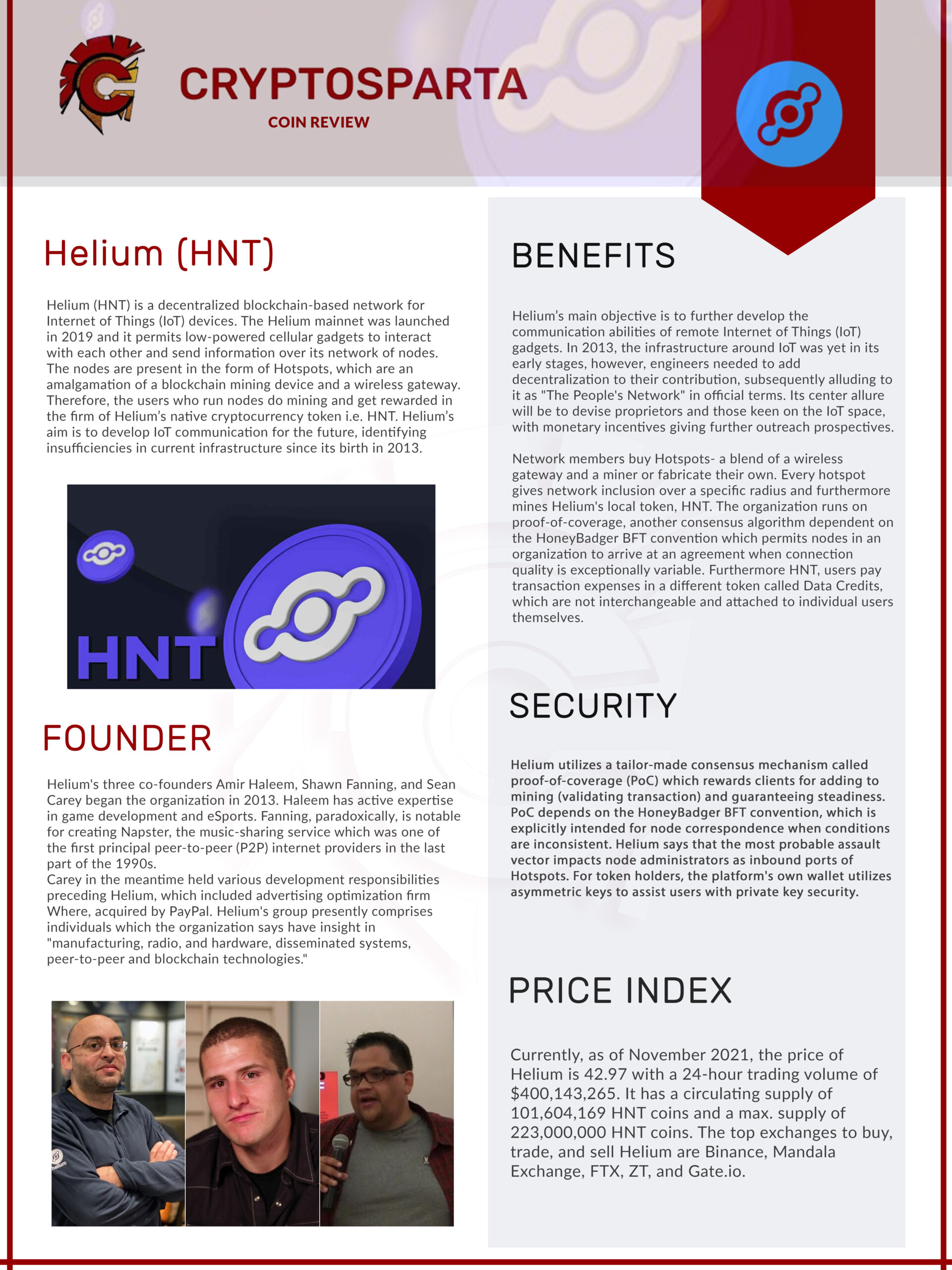 Helium coin review