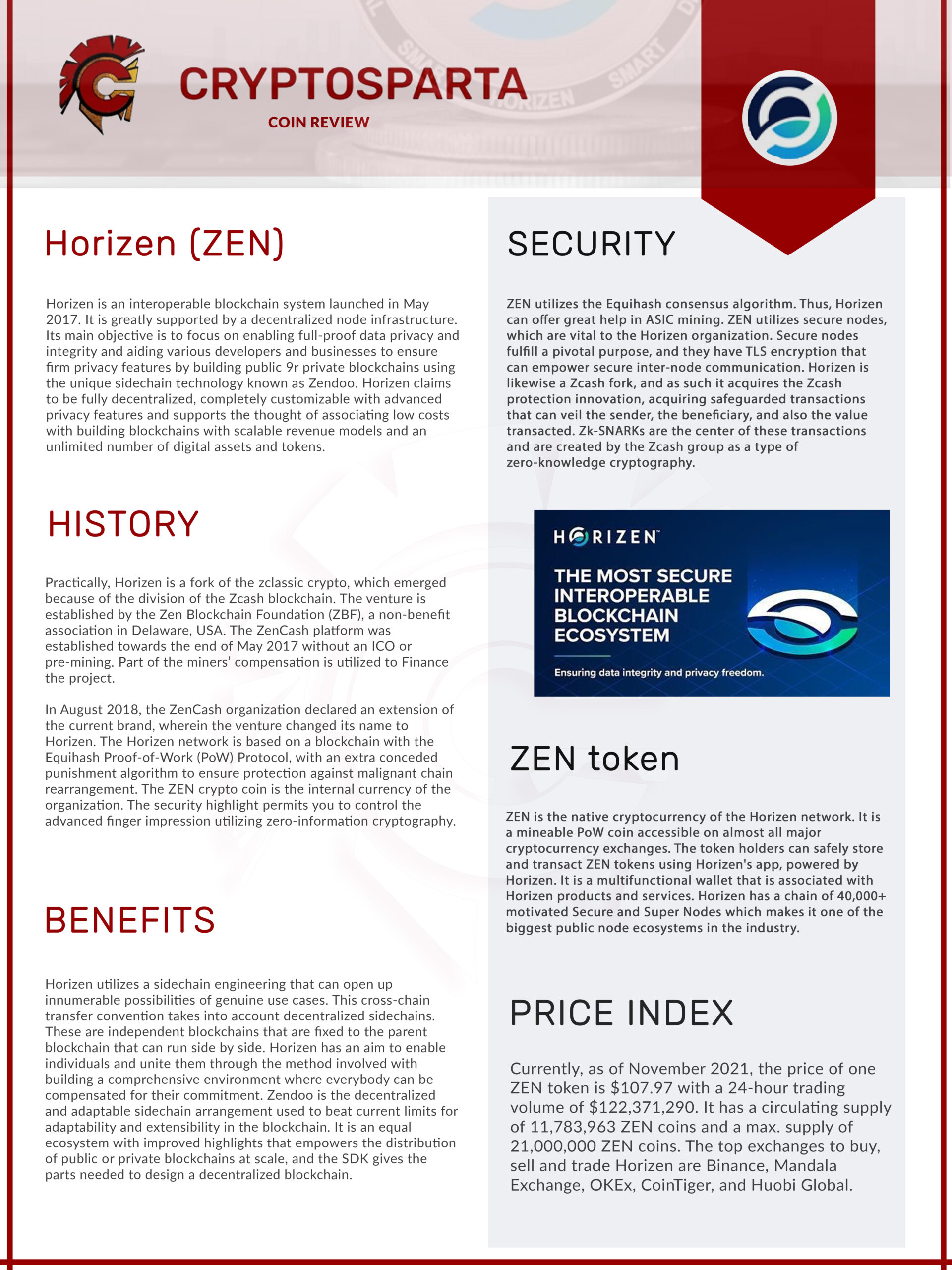 Horizen coin review